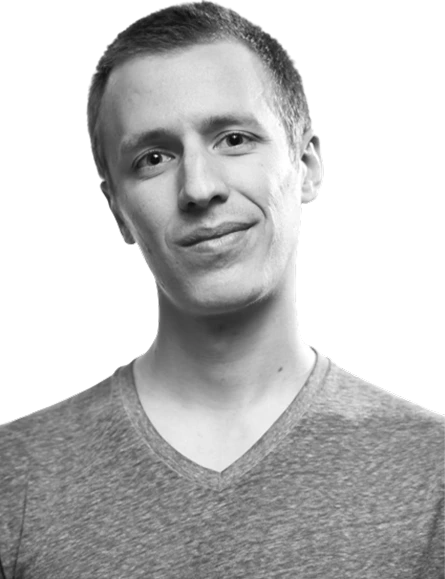 Portrait of Adam Keyes, front-end developer